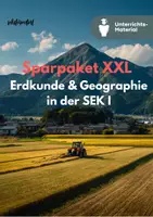 Vorschau - Unterrichtsreihen - Sparpaket XXL: Erdkunde & Geographie in der SEK I – Natur, Klima, Globalisierung & Gesellschaft (Sek I) - Deckblatt