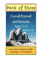 Vorschau - Arbeitsblätter - Pack of three: Conditional sentences type 1,2,3 - Deckblatt