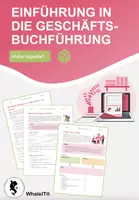 Vorschau - Arbeitsblätter - Einführung in die Geschäftsbuchführung – Materialpaket - Deckblatt