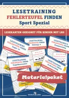 Vorschau - Arbeitsblätter - Sport Spezial Fehlerteufel Materialpaket - Deckblatt
