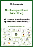 Vorschau - Stundenentwürfe - Nachkriegszeit und Kalter Krieg (Materialpaket) - Deckblatt