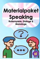 Vorschau - Stundenentwürfe - Materialpaket: Speaking - Deckblatt