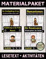 Vorschau - Arbeitsblätter - Materialpaket : Lesetexte, Aktivitäten und Rätsel für die Klassen 3–5 - Deckblatt