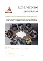 Vorschau - Stundenentwürfe - Materialpaket Unterrichtssequenz Sozialpädagogische Konzeptionen – Grundlagen, Aufbau, Merkmale und Funktionen im Kontext der Qualitätssicherung Lernfeld 8: Im Team zusammenarbeiten, Qualität sichern sowie im Berufsfeld kooperieren - Deckblatt