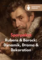 Vorschau - Unterrichtsreihen - Rubens & Barock: Dynamik, Drama & Dekoration – Barockmalerei Sek II Intensivpaket - Deckblatt