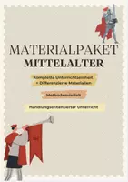 Vorschau - Arbeitsblätter - Materialpaket: Mittelalter - Deckblatt