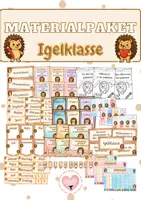 Vorschau - Mal- und Bastelvorlagen - Klassentier - Deckblatt