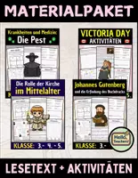 Vorschau - Arbeitsblätter - Materialpaket : Lesetexte, Aktivitäten und Rätsel für die Klassen 3–5 - Deckblatt