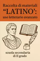 anteprima - Schede informative - Raccolta di materiali 'Latino': uso letterario avanzato - Pagina di copertina