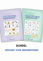 Voorbeeld - Toppers voor magneettegels - letters en klanken bundel - Voorblad