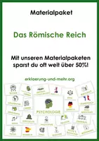 Vorschau - Stundenentwürfe - Das Römische Reich (Materialpaket) - Deckblatt