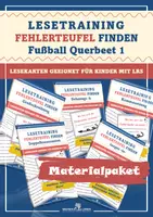 Vorschau - Fördermaterial/Inklusion - Fußball Spezial Querbeet 1 Fehlerteufel Materialpaket - Deckblatt