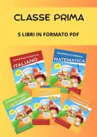 anteprima - Esercizi - Raccolta di 5 libri per la CLASSE PRIMA - Pagina di copertina