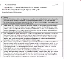 Vorschau - Prüfungsvorbereitung - Materialpaket Übung zum DSD I - Deckblatt