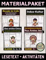 Vorschau - Spiele - Materialpaket : Lesetexte, Aktivitäten und Rätsel für die Klassen 3–5 - Deckblatt