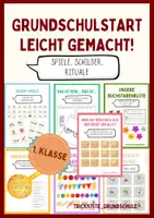 Vorschau - Arbeitsblätter - Materialpaket für die 1. Klasse- Spiele, Rituale, Schilder - Deckblatt