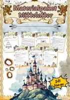 Vorschau - Arbeitsblätter - Materialpaket - Mittelalter - Klasse 6 - Deckblatt