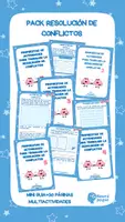 Vista previa - Hojas de trabajo - PACK RESOLUCIÓN DE CONFLICTOS (MINI GUÍA + 30 PÁGINAS MULTIACTIVIDADES) - Portada