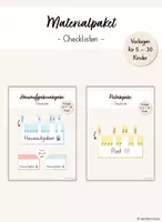 Vorschau - Lehrpläne/Lehrermaterial - Materialpaket - Checklisten (Hausaufgaben- und Postabgabe) - Deckblatt