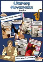 Vorschau - Arbeitsblätter - Literary Movements Englischunterricht Bundle: Romantik, Realismus, Moderne - Deckblatt