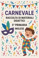 anteprima - Esercizi - Raccolta di materiali: Carnevale - Pagina di copertina