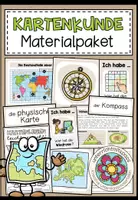Vorschau - Unterrichtsreihen - KARTENKUNDE - Materialpaket - Deckblatt