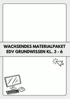 Vorschau - Arbeitsblätter - Materialpaket - EDV Grundlagen (Klasse 3 - 6) - Deckblatt