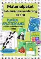 Vorschau - Arbeitsblätter - Materialpaket - Zahlenraumerweiterung ZR 100 - Deckblatt