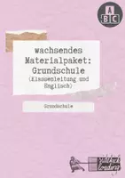 Vorschau - Arbeitsblätter - wachsendes Materialpaket: Material für die Grundschule (Englisch und Klassenleitungsstunden) - Deckblatt