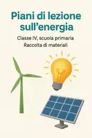 anteprima - Piani di lezione - Raccolta di materiali: Piani di lezione sull'energia - Pagina di copertina