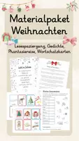 Vorschau - Spiele - Materialpaket - Weihnachten Kl.2 - Deckblatt