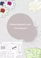 Vorschau - Spiele - Materialpaket zum Einmaleins - Deckblatt