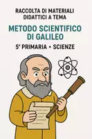 anteprima - Esercizi - Raccolta di materiali: Metodo scientifico (Galileo) - Pagina di copertina