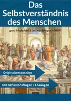 Vorschau - Arbeitsblätter - Materialpaket Philosophie Sek 2 – Das Selbstverständnis des Menschen (Anthropologie) - Deckblatt