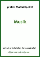 Vorschau - Stundenentwürfe - Musik - das große Materialpaket - Deckblatt
