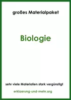 Vorschau - Stundenentwürfe - Biologie (großes Materialpaket) - Deckblatt