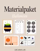 Vorschau - Spiele - Materialpaket Halloween - Deckblatt