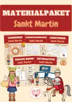 Vorschau - Unterrichtsreihen - Materialpaket "Sankt Martin" - Deckblatt