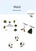 Vorschau - Arbeitsblätter - Wald Materialpaket (wachsend) - Deckblatt