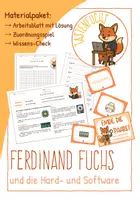 Vorschau - Arbeitsblätter - Materialpaket: Hard- und Software - Deckblatt