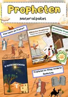 Vorschau - Arbeitsblätter - Propheten Materialpaket: Biblische Propheten, Islamische Propheten & Moderne Bedeutung - Deckblatt