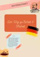 Vorschau - Stundenentwürfe - Materialpaket "Der Weg zu Einheit und Freiheit" - Differenziert - Deckblatt