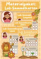 Vorschau - Anderer Materialtyp - Materialpaket: Lob Sammelkarten (Rückmeldung) - Deckblatt