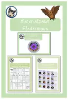 Vorschau - Unterrichtsreihen - XL großes Materialpaket Fledermaus - Deckblatt