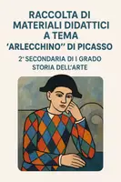 anteprima - Esercizi - Raccolta di materiali: "Arlecchino" in Picasso - Pagina di copertina