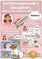 Vorschau - Arbeitsblätter - Materialpaket: Einführung & Übung: Selbstlaute, Umlaute, Zwielaute, Mitlaute - Deckblatt