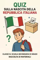 anteprima - Quiz - Raccolta di materiali: Quiz sulla nascita della Repubblica italiana - Pagina di copertina