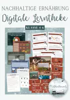 Vorschau - Arbeitsblätter - Nachhaltige Ernährung Unterrichtreihe mit Handreichung - Deckblatt