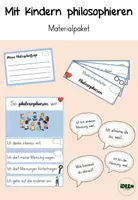 Vorschau - Arbeitsblätter - Mit Kindern philosophieren - Materialpaket - Deckblatt