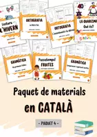 Vista previa - Unidades / Secuencias / Situaciones de Aprendizaje - Pack de materials en català (4) - Portada